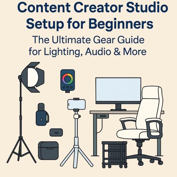 Basic Create Setup Best affordable Content Creator Studio Setup for Beginners.